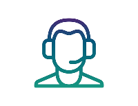 24/7 call center icon